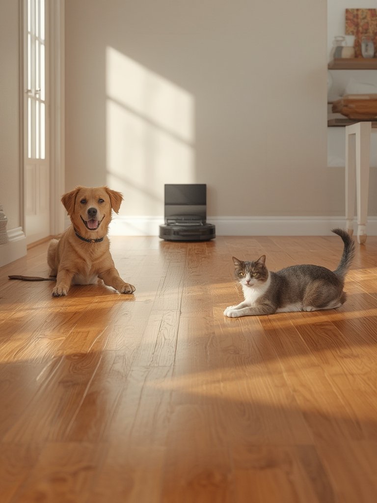 best robot vacuum for pet hair on hardwood floors