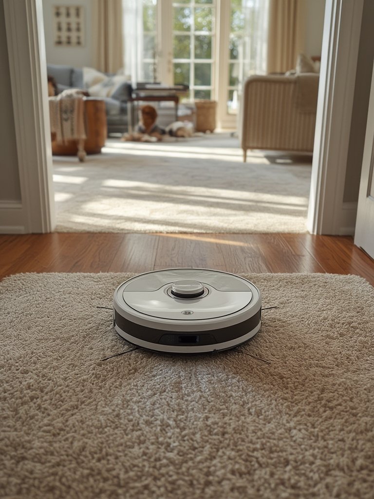 carpet safe robot vacuum mop