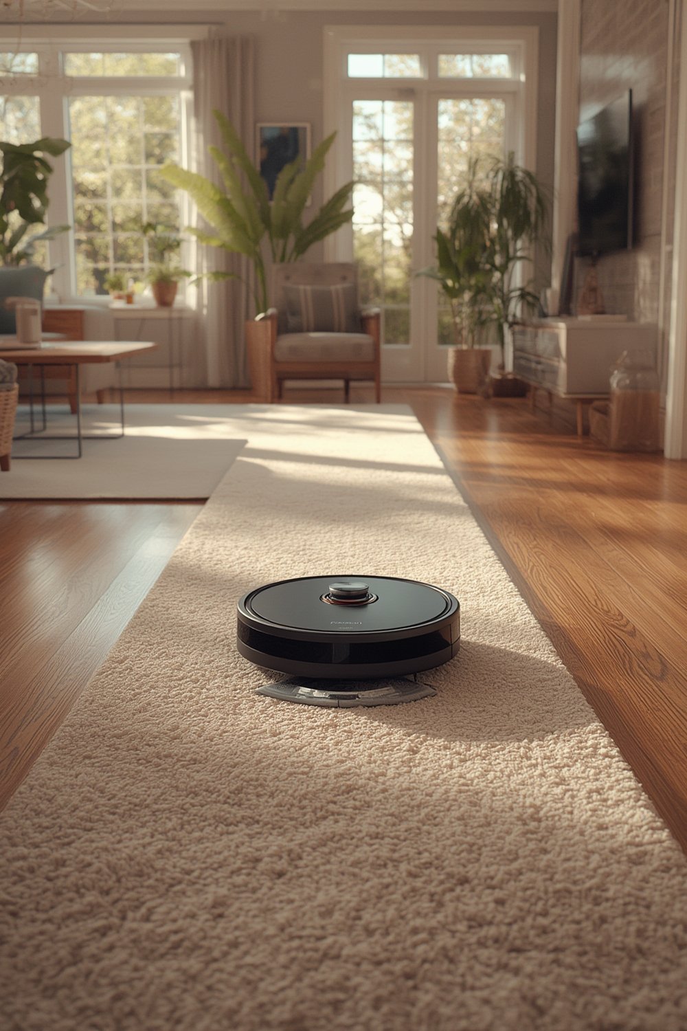 carpet safe robot vacuum mop - Illustration 1