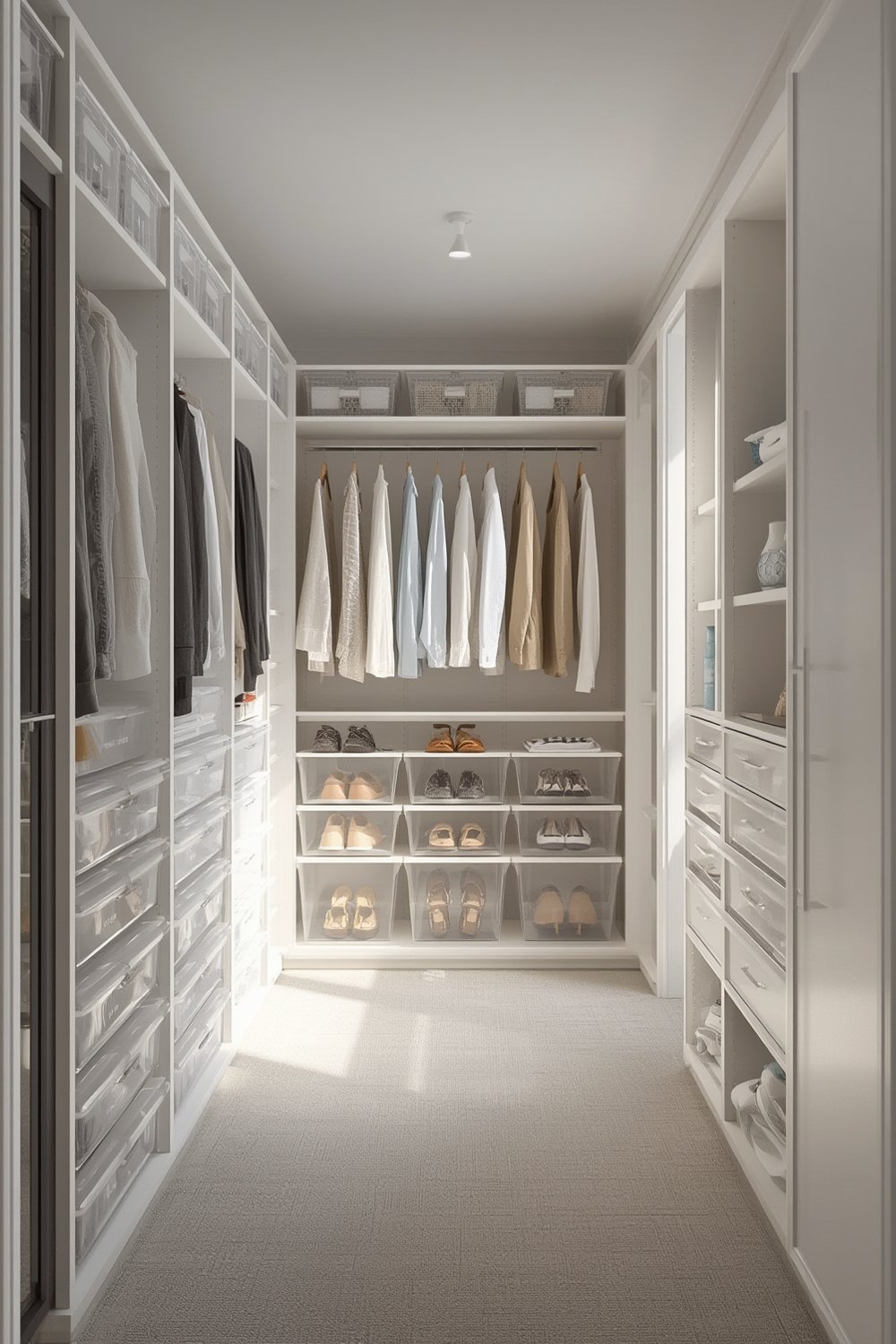 closet organizer product view