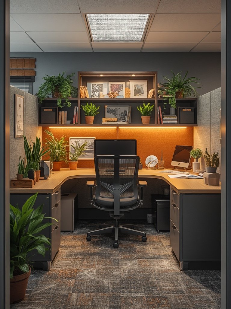 cubicle makeover ideas