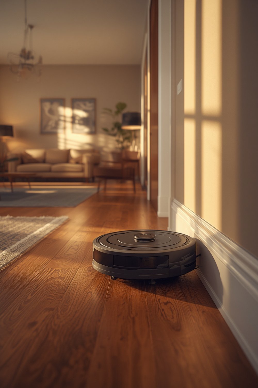 edge cleaning robot vacuum mop - Illustration 1