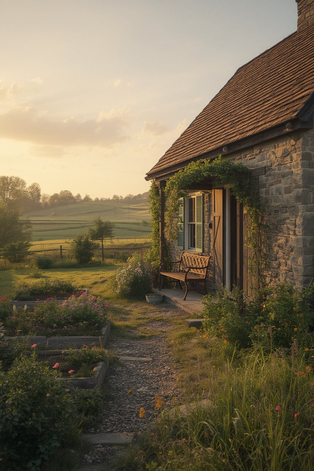 farm cottage aesthetic - Illustration 1