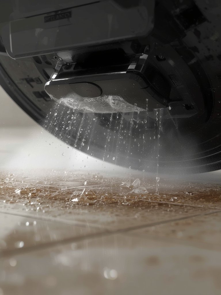 hot water mopping robot vacuum - Illustration 2