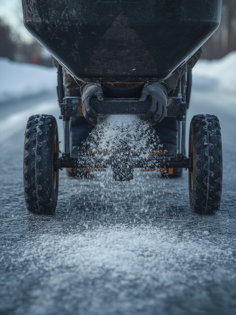 ice melt salt spreader - Illustration 2