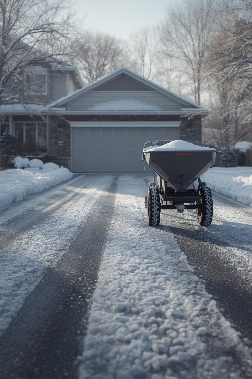 ice melt salt spreader - Illustration 1