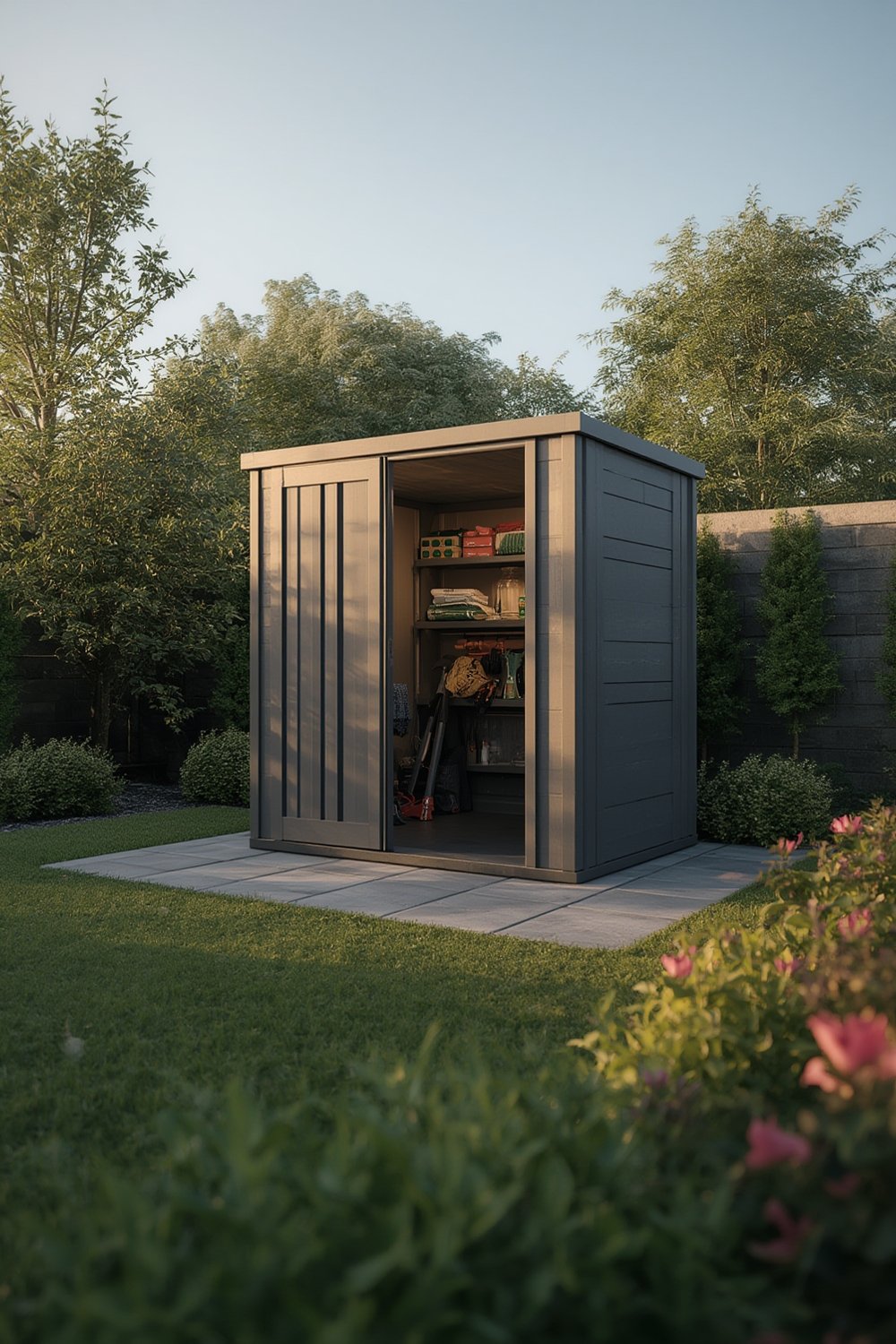 outdoor shed product view