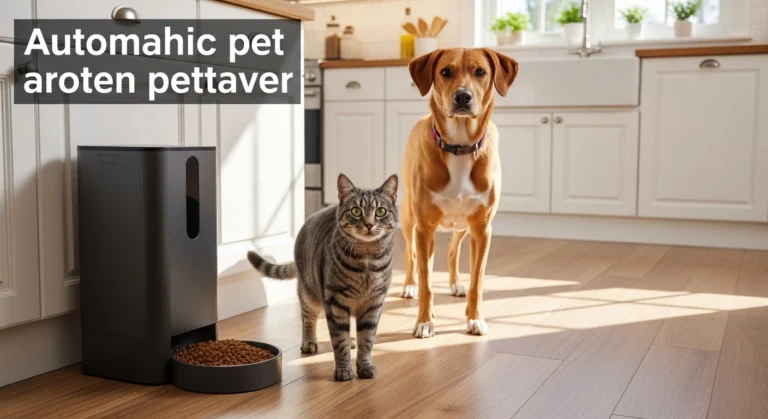 Automatic Cat Feeder WiFi: Optimize Feeding 17 pet feeder for weight loss