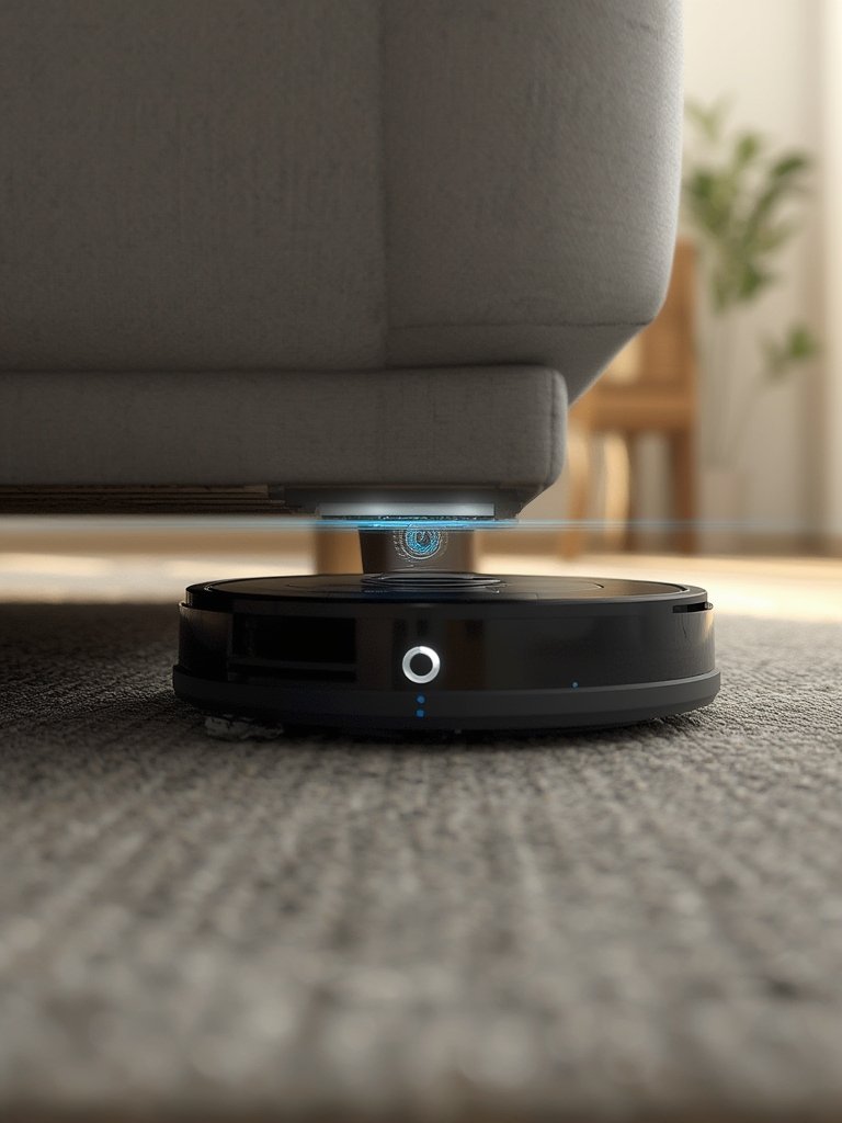 retractable lidar robot vacuum - Illustration 2