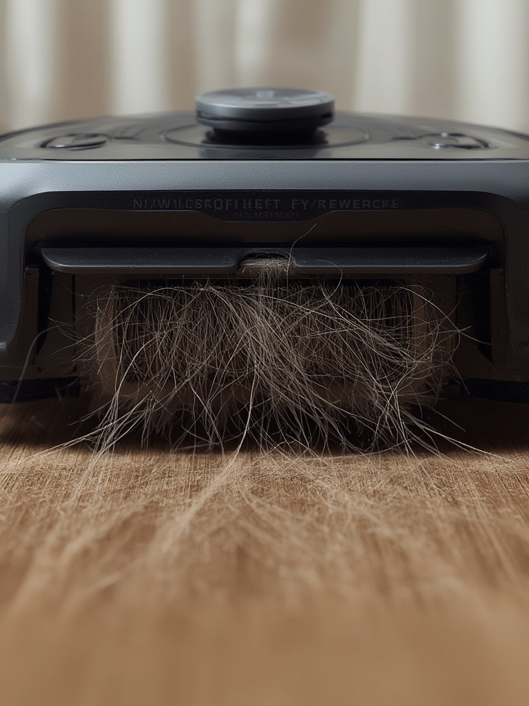 robot vacuum for pet hair no tangle - Illustration 2