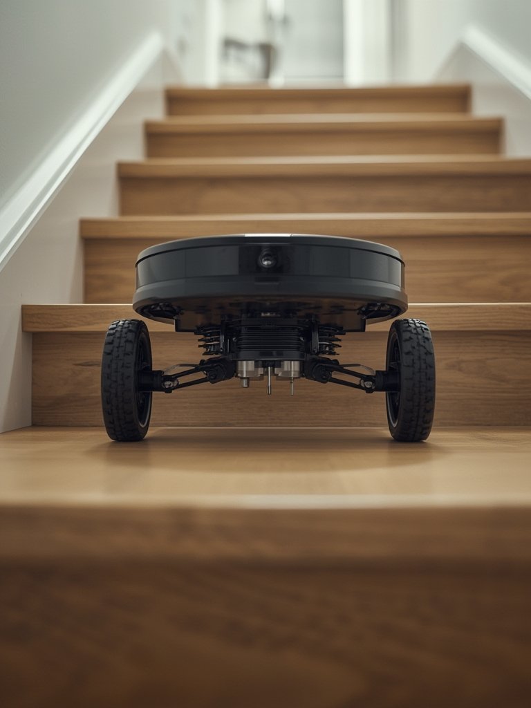 stair climbing robot vacuum - Illustration 2