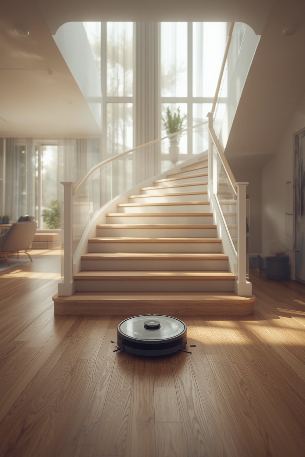 stair climbing robot vacuum - Illustration 1