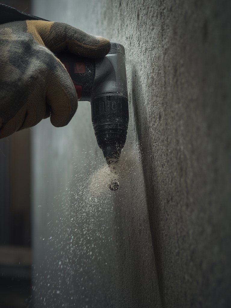 what material is drilled with a hammer drill - Illustration 2