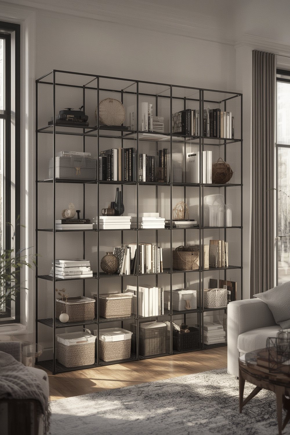 wire shelving product view