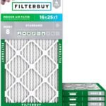 Filterbuy 16x25x1 Air Filter MERV 8 real product image from Amazon