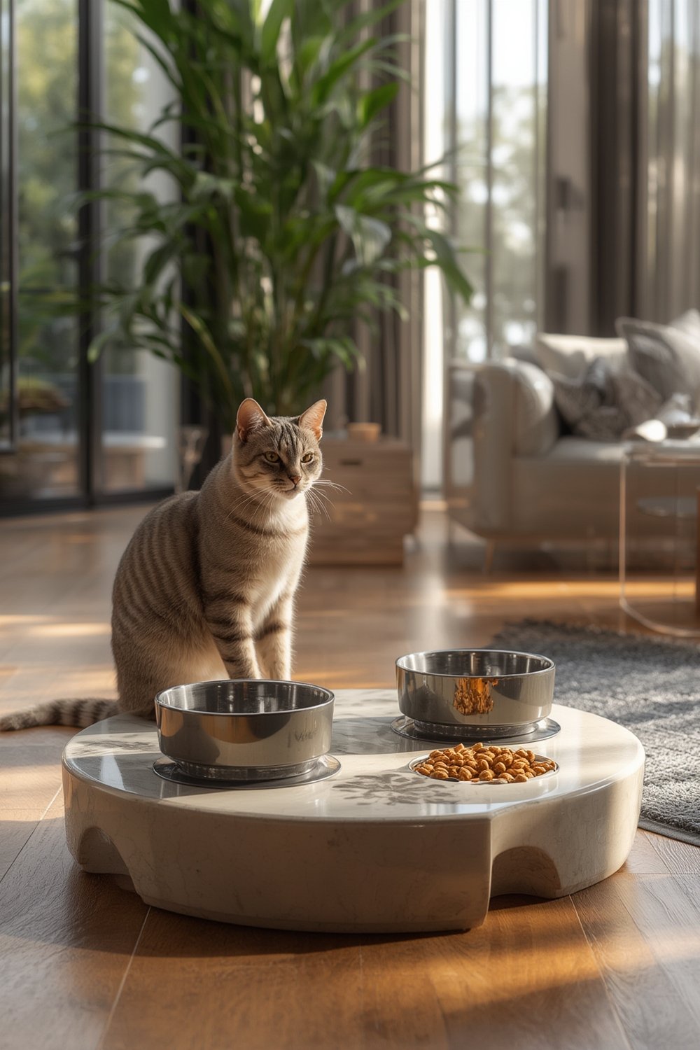 elevated cat product view