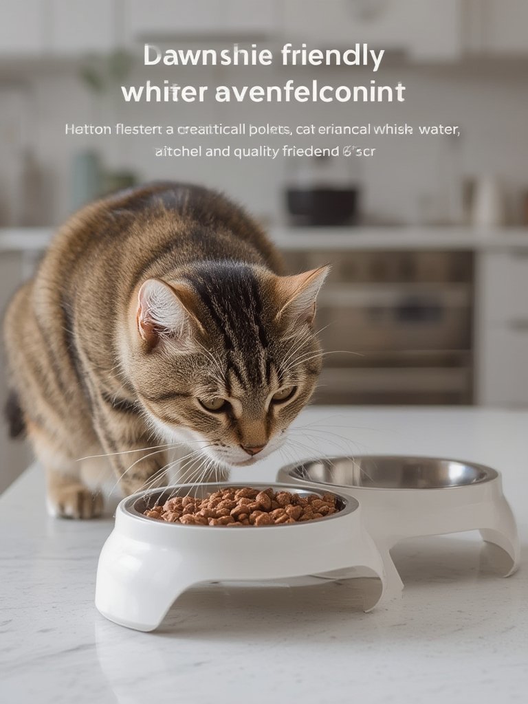 elevated cat in action