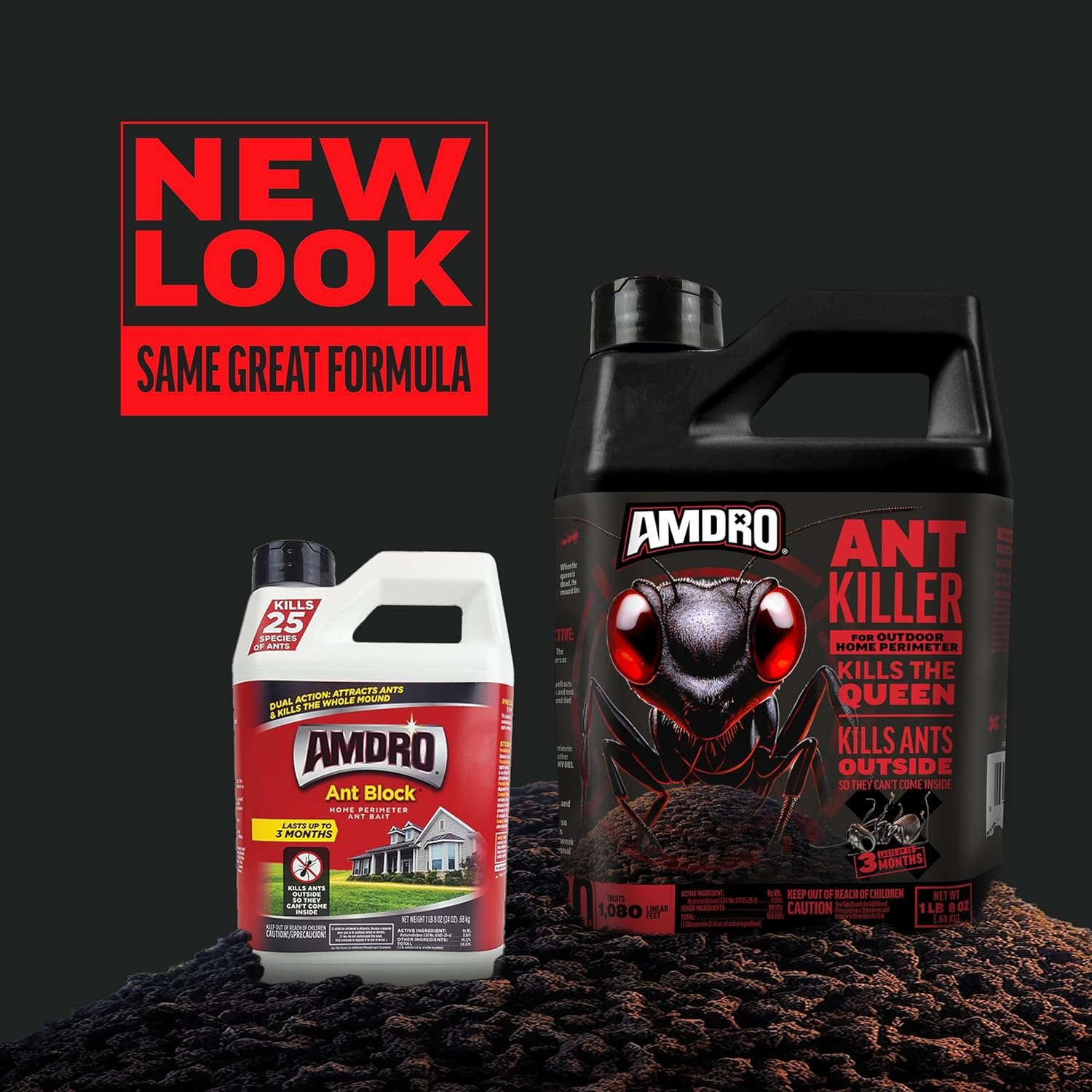 Amdro Ant Killer Perimeter 24oz application method illustration 3