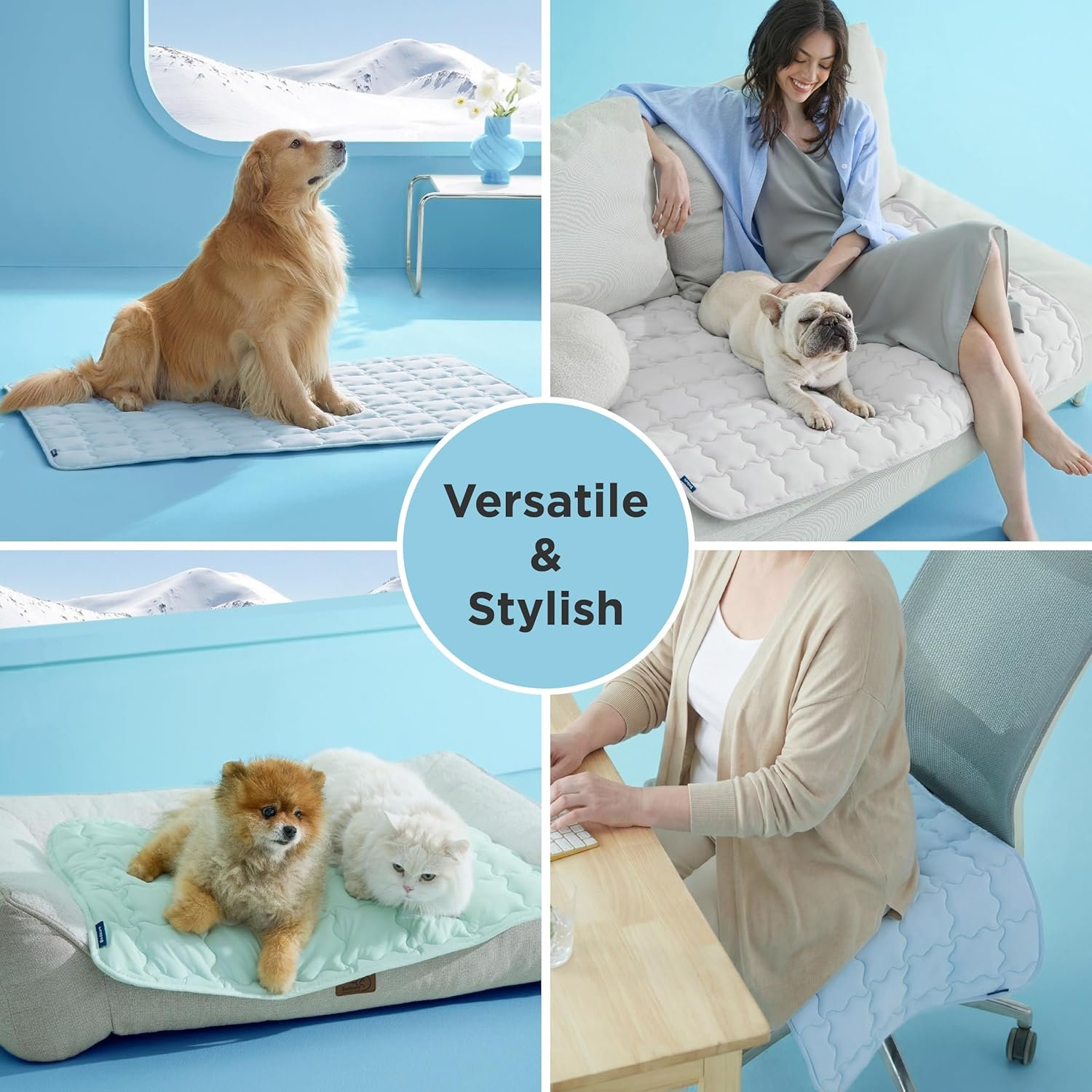 Bedsure Cooling Dog Mat Extra Large - gallery image 5