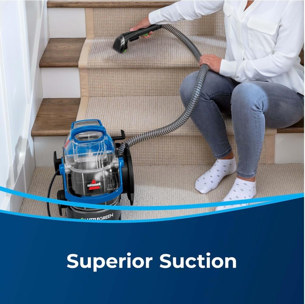 Bissell Little Green Pet Pro - in use on carpet