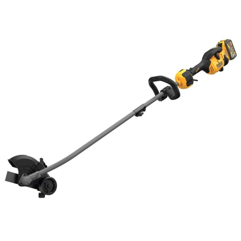 DEWALT DCED472X1 60V MAX cordless edger with FLEXVOLT battery