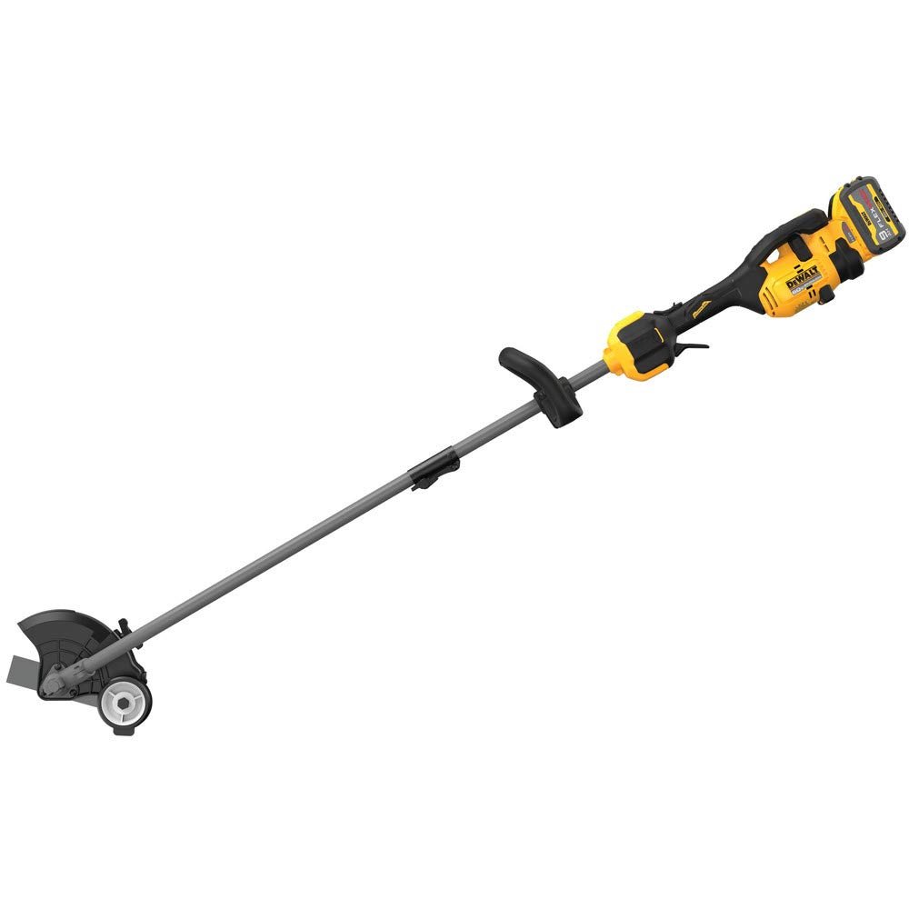 DEWALT DCED472X1 60V MAX Edger Review (2026) 1 DEWALT DCED472X1 - 7.5-inch steel blade detail view
