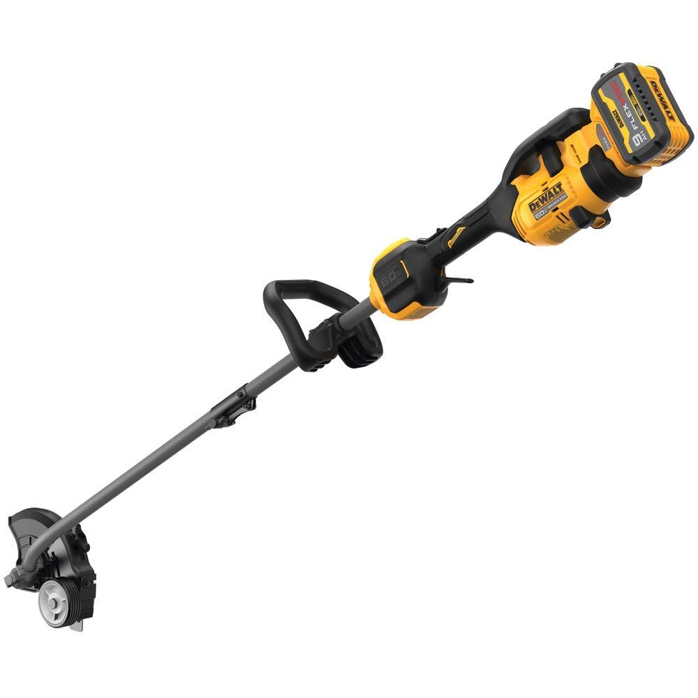 DEWALT 60V MAX edger product shot showing full length