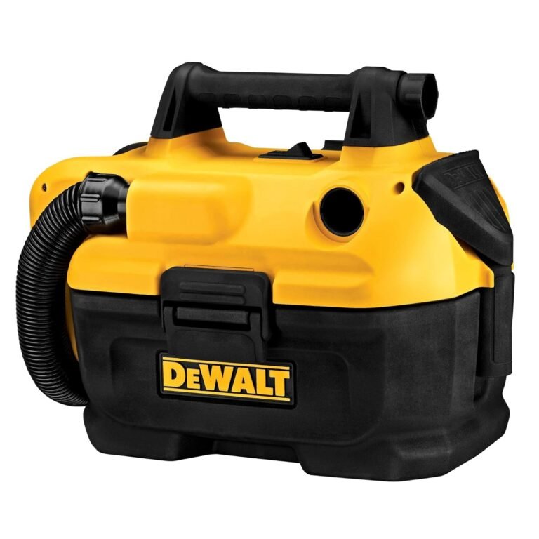 DEWALT DCV580H 20V MAX cordless shop vac front view
