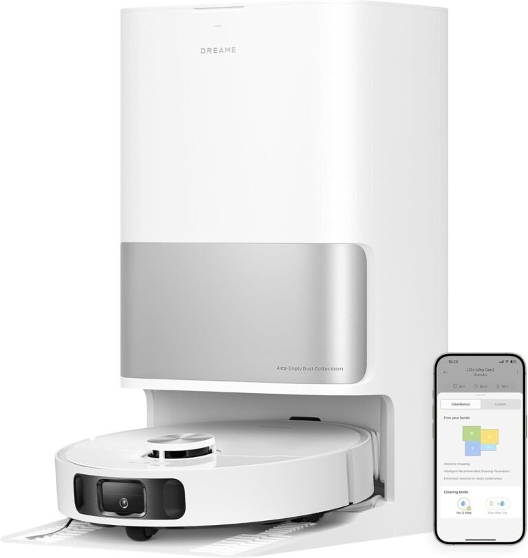 Dreame L10s Ultra Gen 2 robot vacuum and mop with self-emptying base station