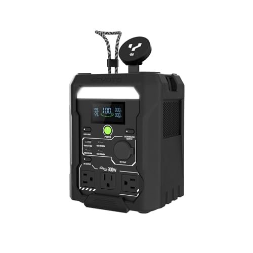 EcoFlow RIVER 3 portable power station compact front view with display