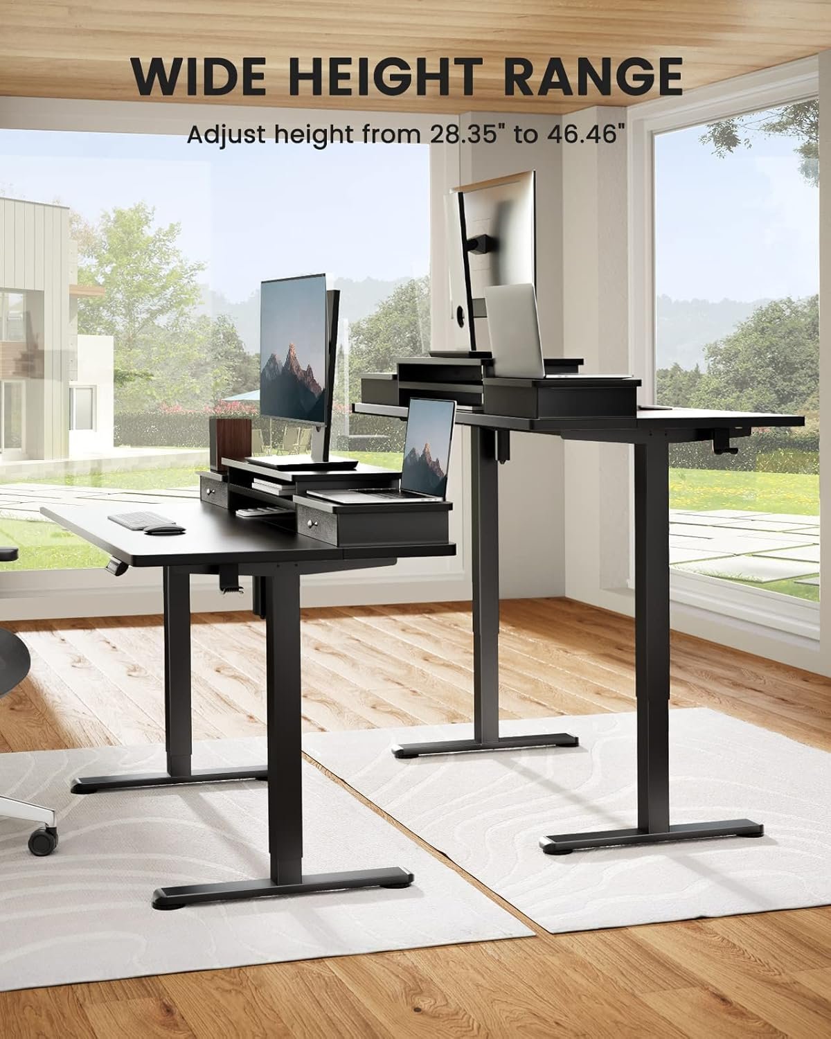 ErGear EGESD6 digital height-adjustment keypad with memory presets