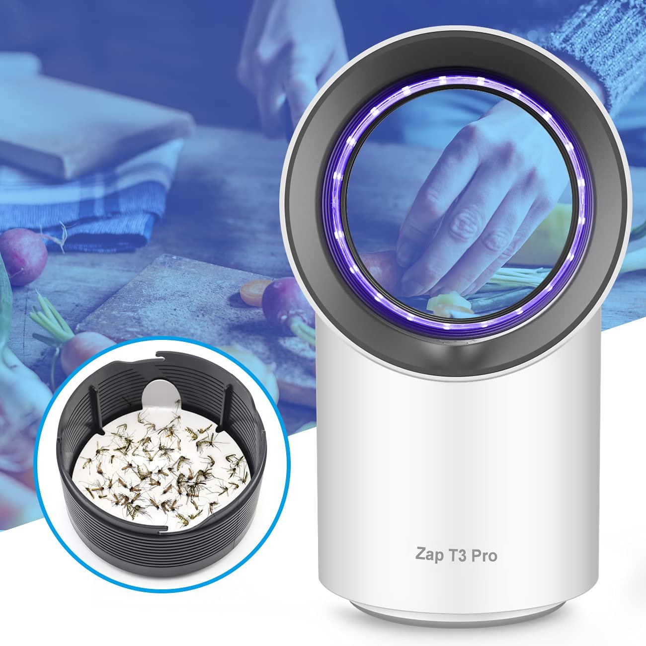 FVOAI indoor mosquito killer with timer - product detail view 2