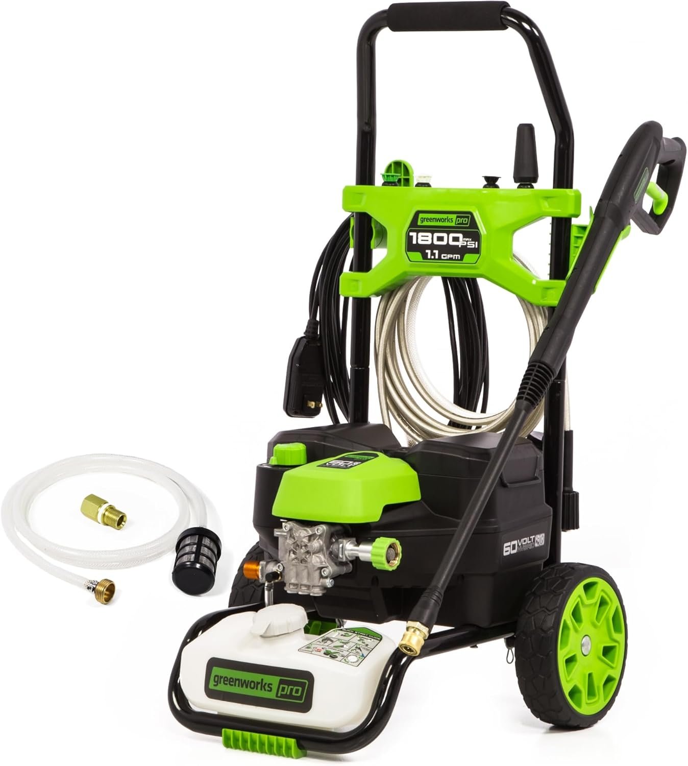 Greenworks PW18HYB cordless pressure washer