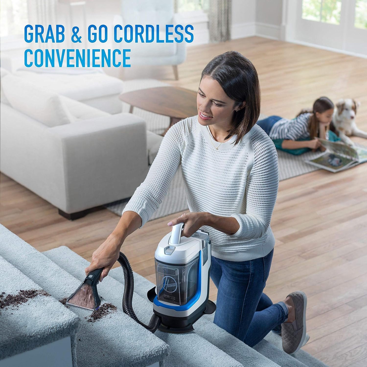 Hoover ONEPWR Spotless Go - size and dimensions reference