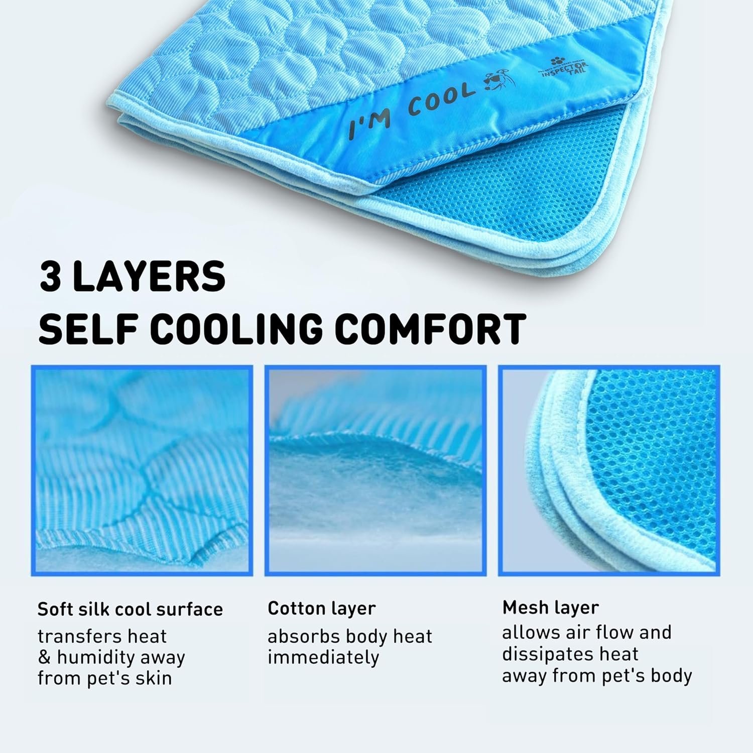 INSPECTOR TAIL Self Cooling Dog Mat - gallery image 3