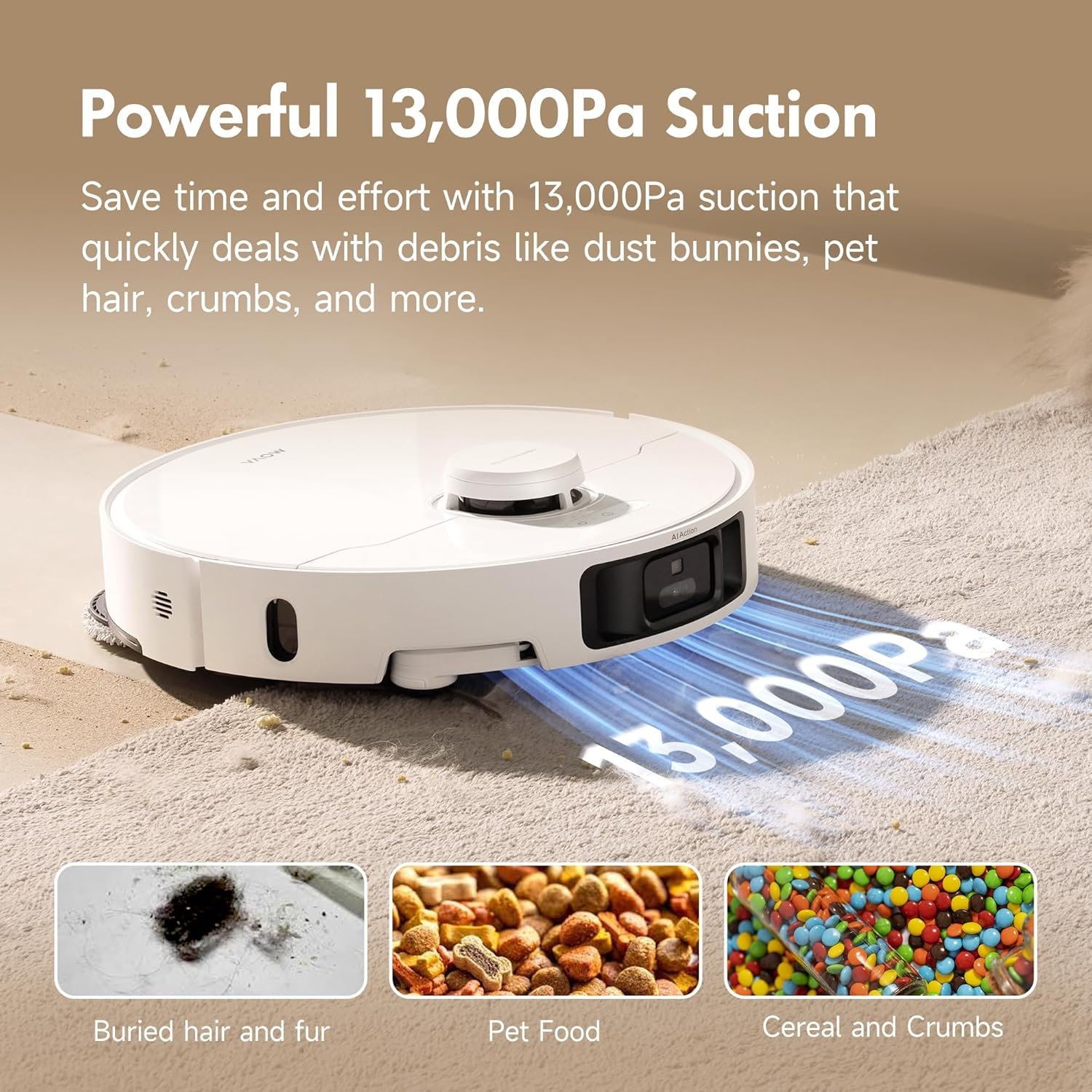 Mova P10 Pro Ultra Robot Vacuum and Mop - product view 2