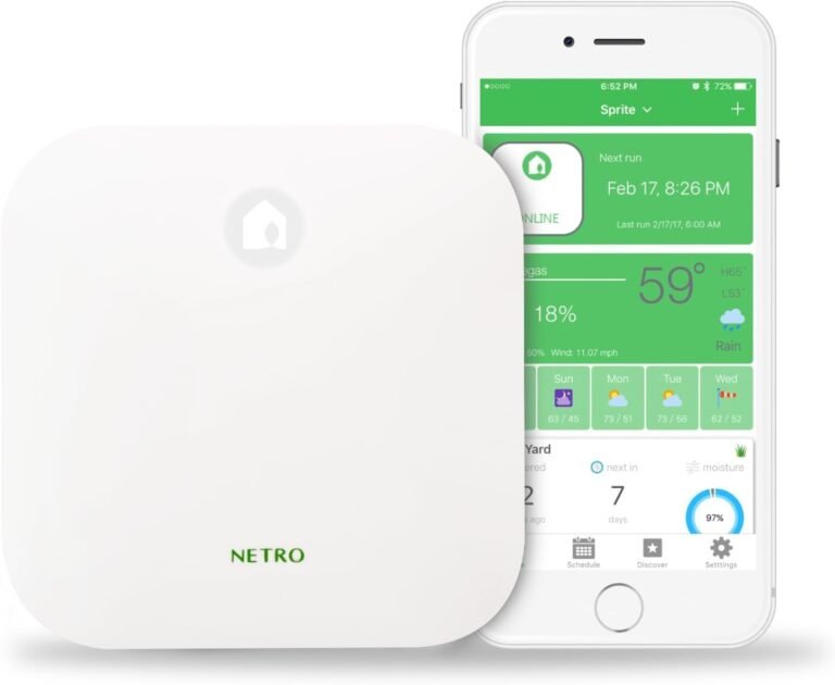 Netro Sprite Smart Sprinkler Controller 6-Zone WiFi