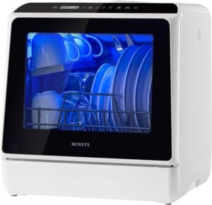 NOVETE countertop dishwasher full view