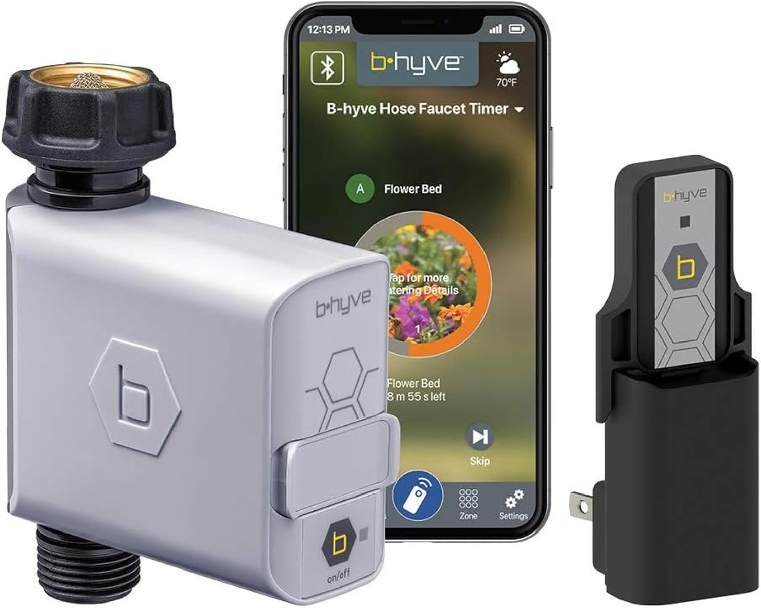 Orbit B-hyve Smart Hose Watering Timer with WiFi Hub for outdoor faucet