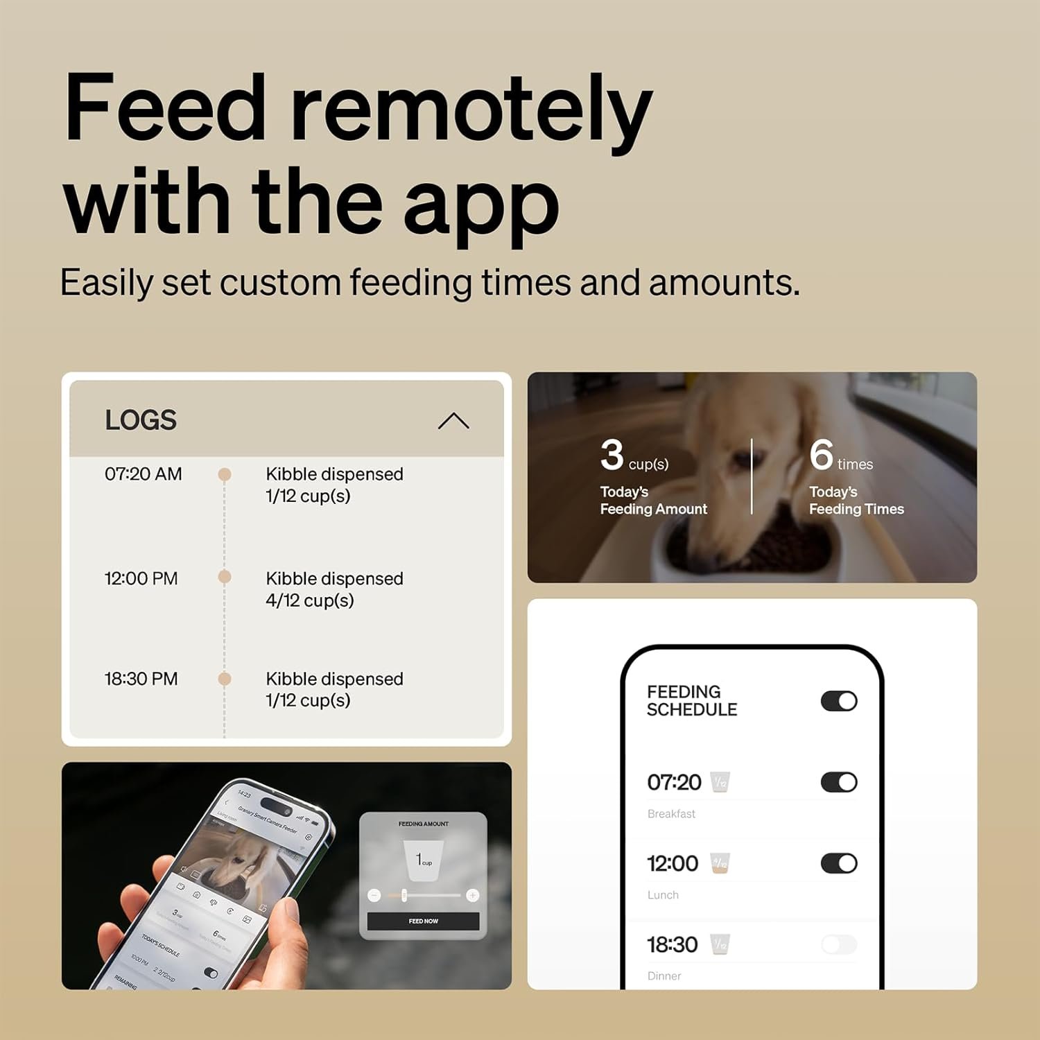 PETLIBRO automatic cat feeder with camera no subscription - view 4