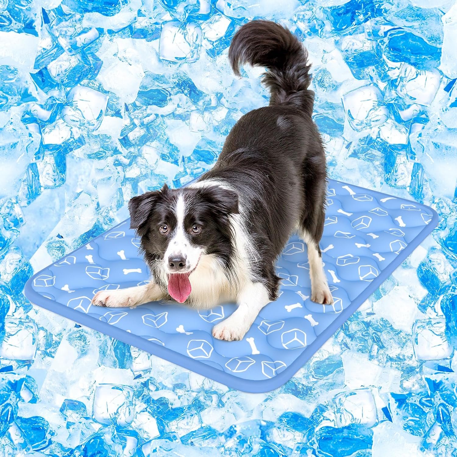 Rywell Dog Cooling Mat 2.0 - Arc-Chill gel-free fabric, QMAX above 0.5
