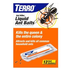 TERRO T300B Liquid Ant Killer Bait Stations product packaging front view 1