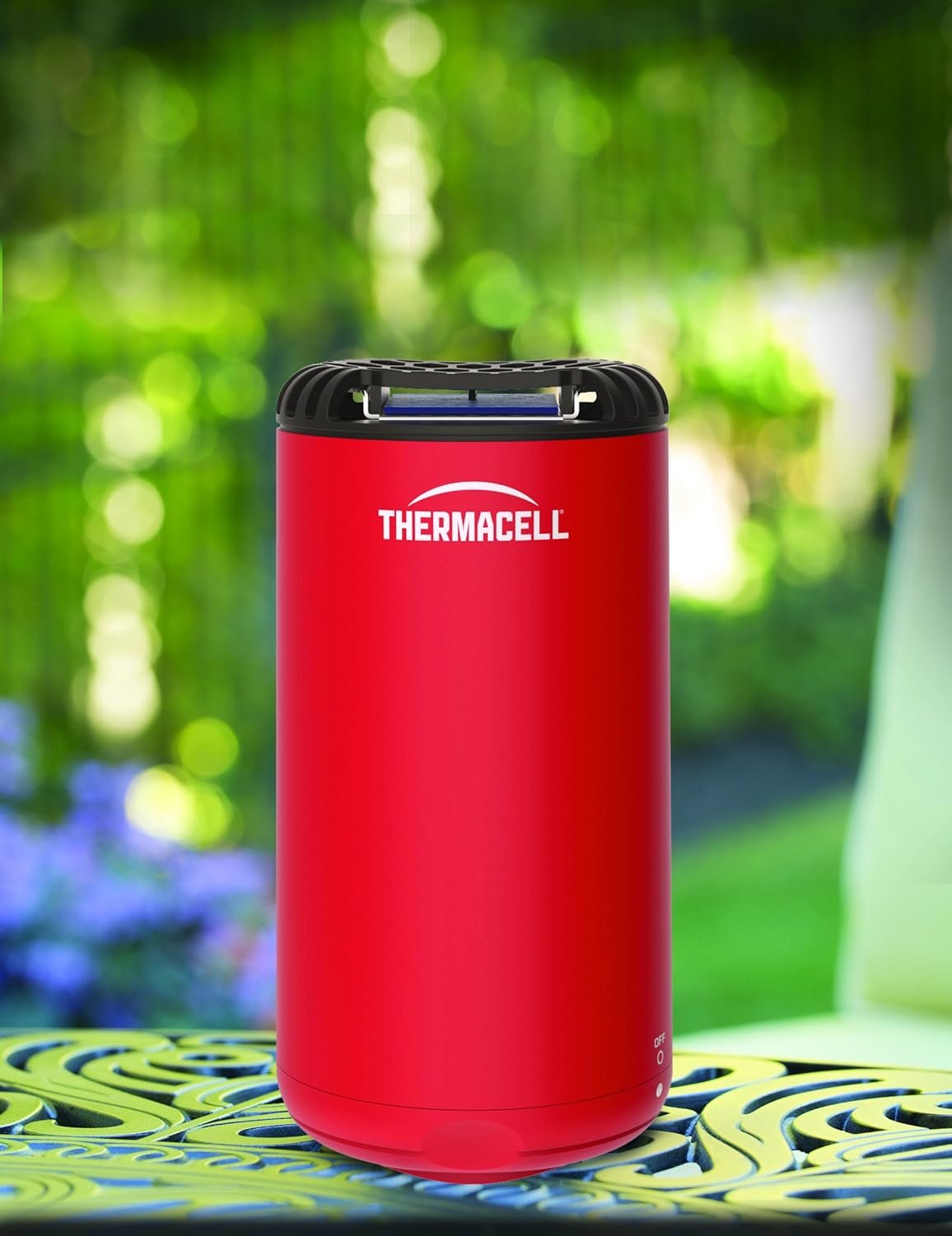 Thermacell Patio Shield interior view with repellent mat installed
