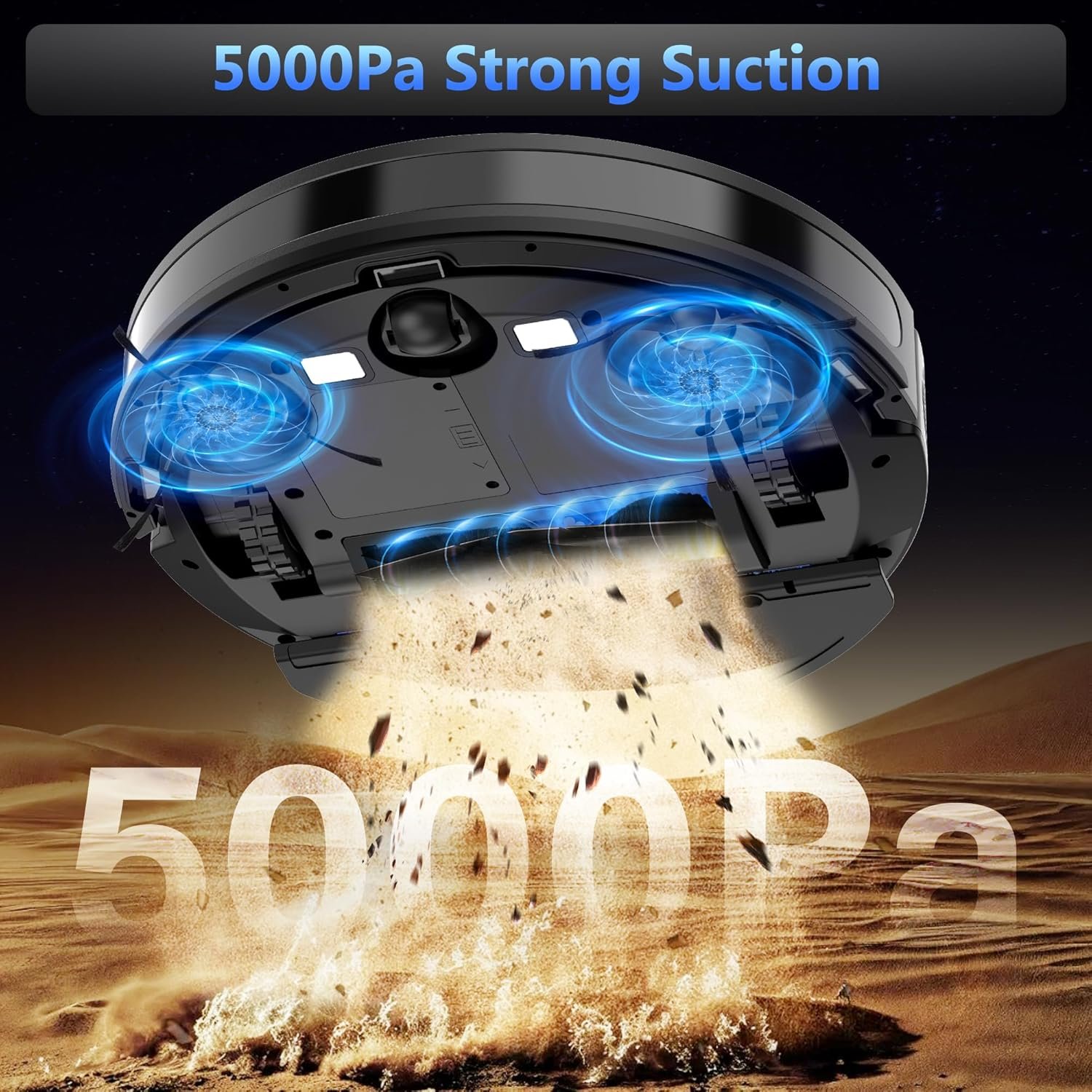 Tikom G8000 Max Robot Vacuum and Mop Combo - product view 2