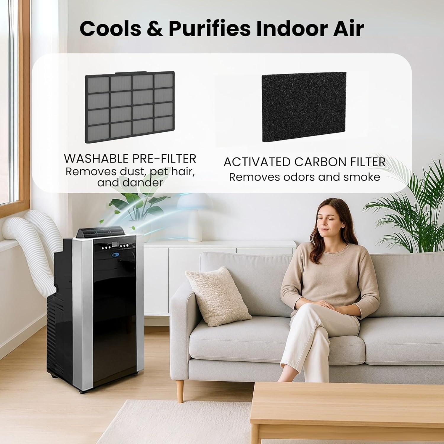 Whynter ARC-14S dual hose portable air conditioner - image 5