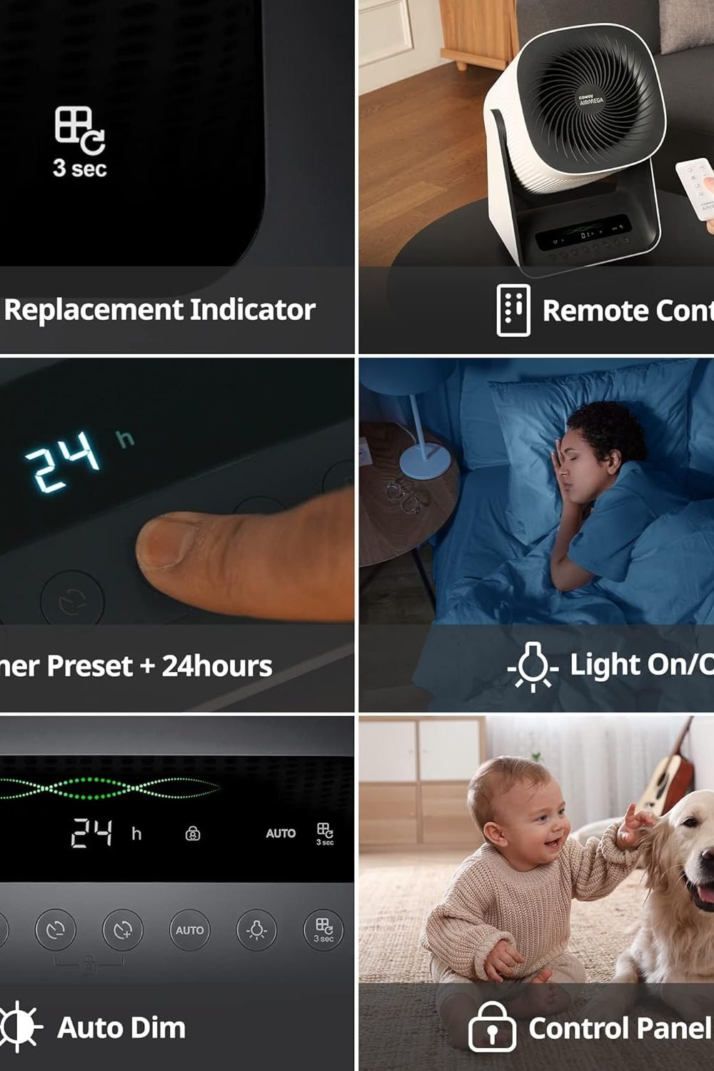 Best Air Purifier 2026: LEVOIT vs Honeywell vs COWAY Compared 5 COWAY 2-in-1 Air Purifier with Fan