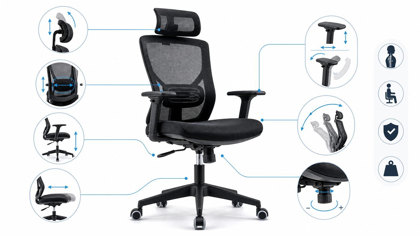 ergonomic office chair features buyers should inspect before choosing