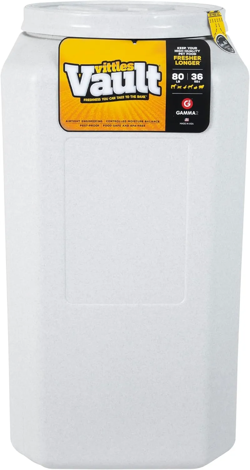 Gamma2 Vittles Vault pet food storage container (official image)