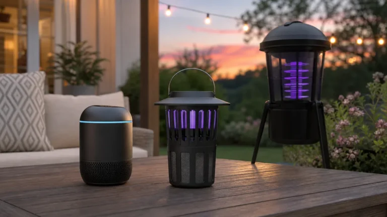 Best Patio Mosquito Repeller DEET-Free: 3 Picks Tested 2026 5 Three DEET-free patio mosquito repeller options arranged for a comparison guide
