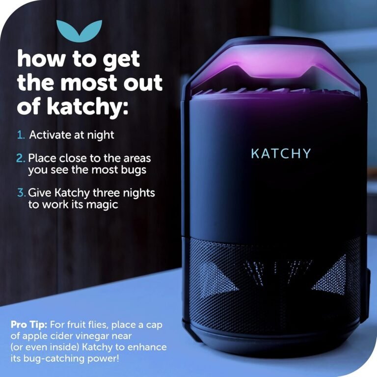 Product Reviews 19 Katchy Indoor Insect Trap review 2026 chemical-free fan-assisted fly trap
